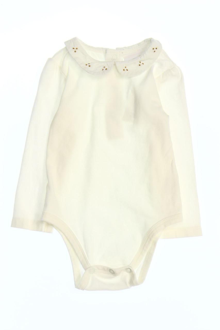 mon coeur - Body mit Bubi-Kragen - 80