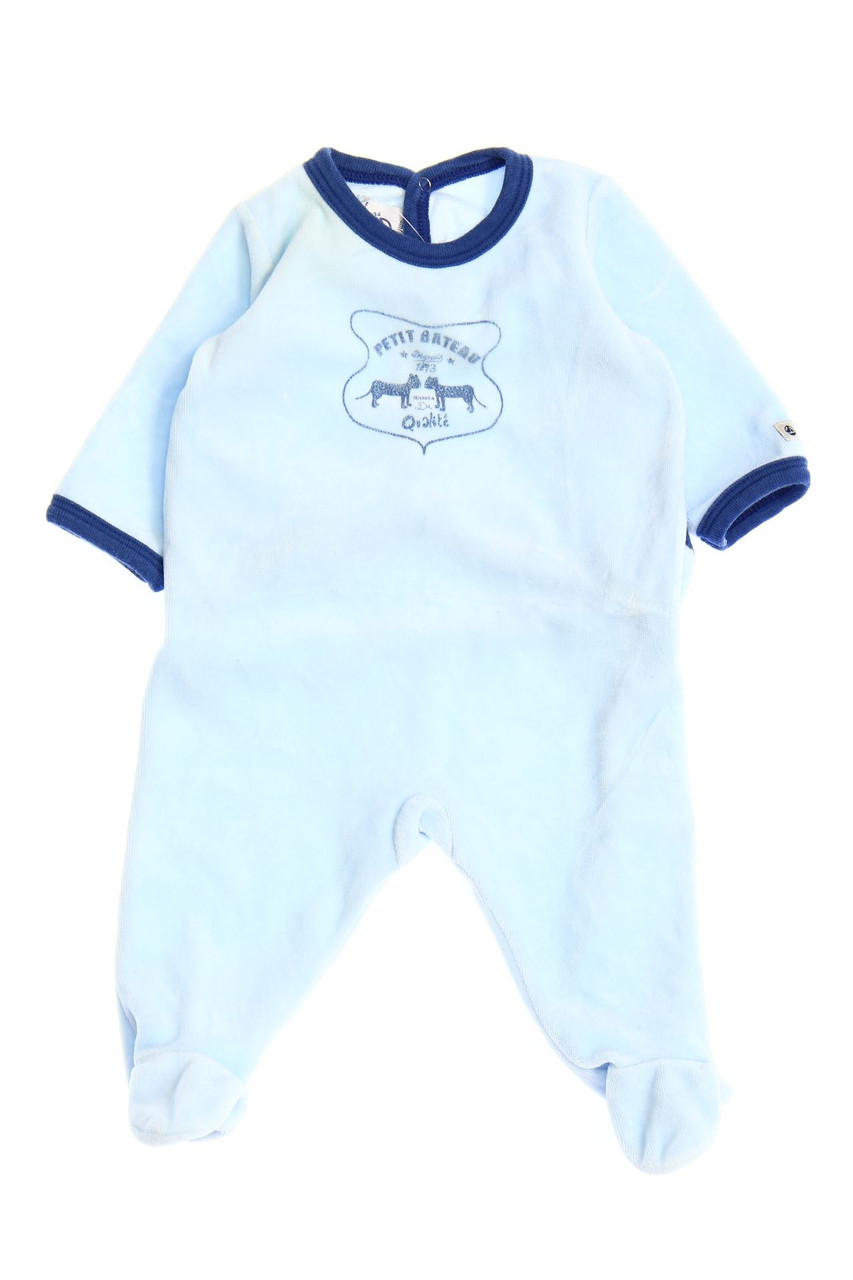 PETIT BATEAU - Strampelanzug mit Print - 62