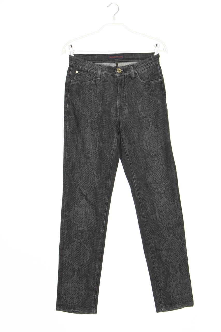 TRUSSARDI JEANS - Skinny-Jeans mit Animal-Print - W26