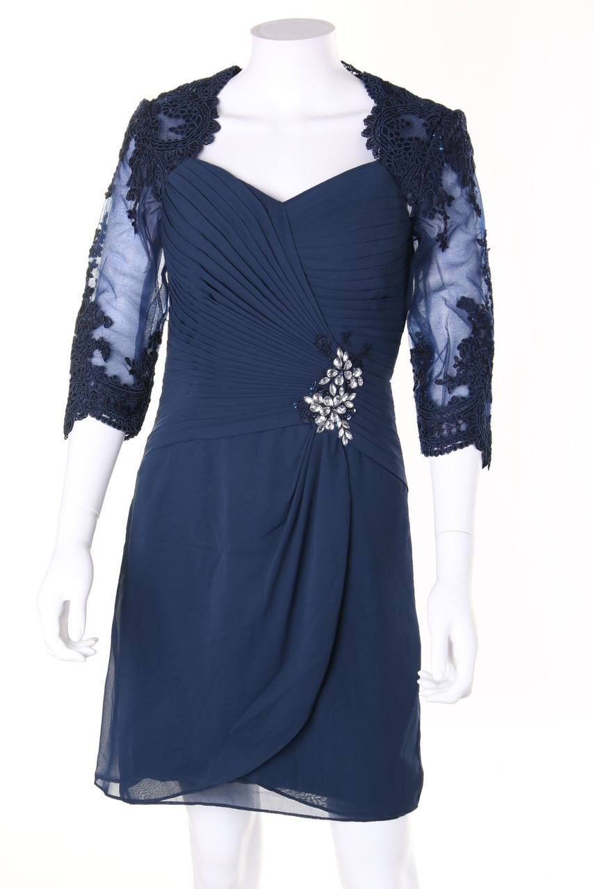 JJ´s HOUSE - Abendkleid mit Drapierung - D 36