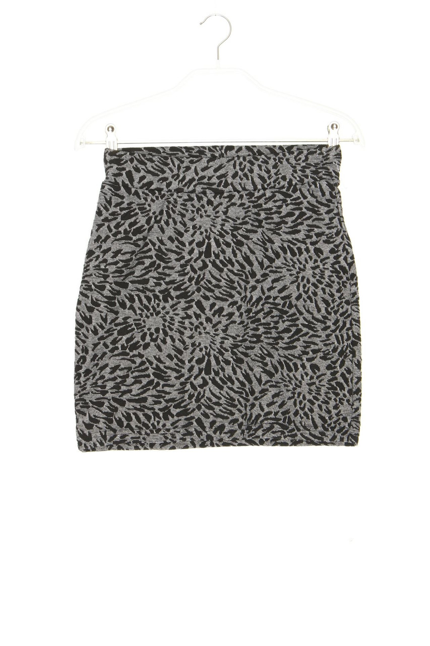 VERO MODA - Minirock aus Jacquard mit Gummizug - S