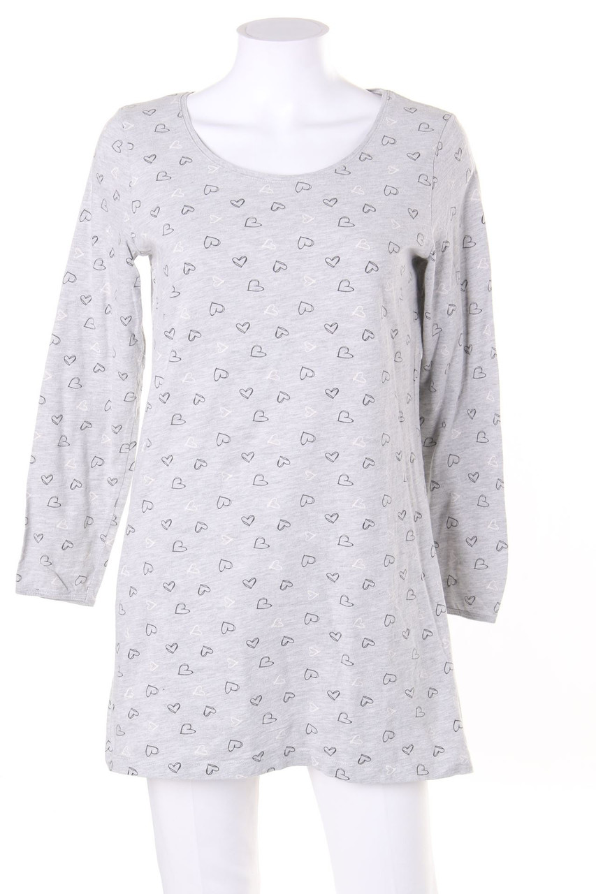 Green feeling BIO - Longsleeve-Shirt aus Baumwoll-Mix mit Print - D 36-38