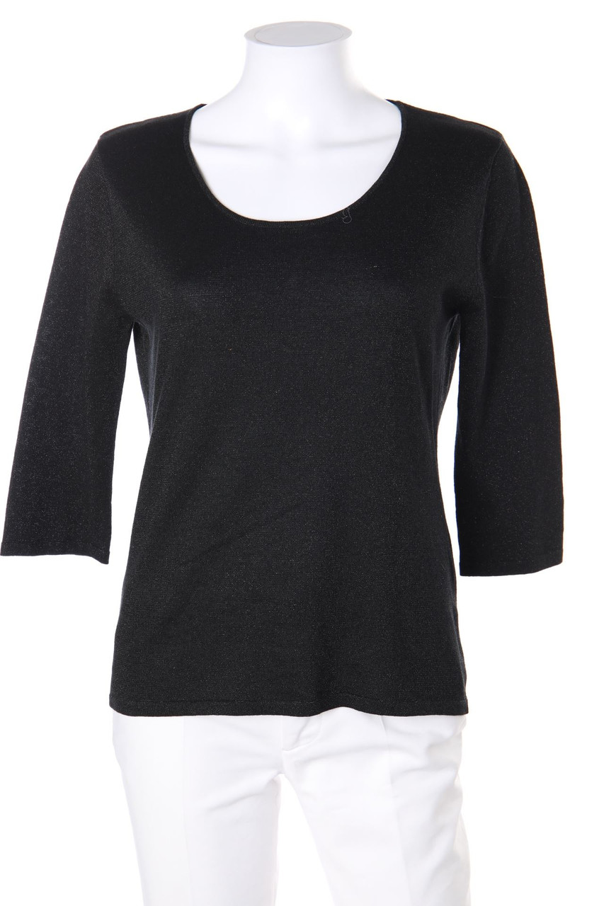 FELDPAUSCH - Strick-Pullover mit Metallic-Effekt - M