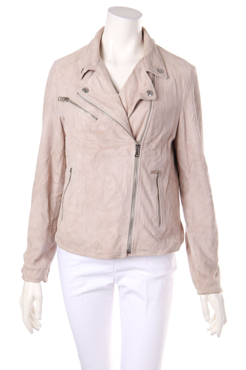 REPLAY - Lederjacke im Biker-Stil - L