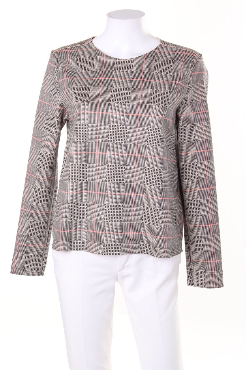 ZARA W&B - Shirt mit Karo-Muster - M