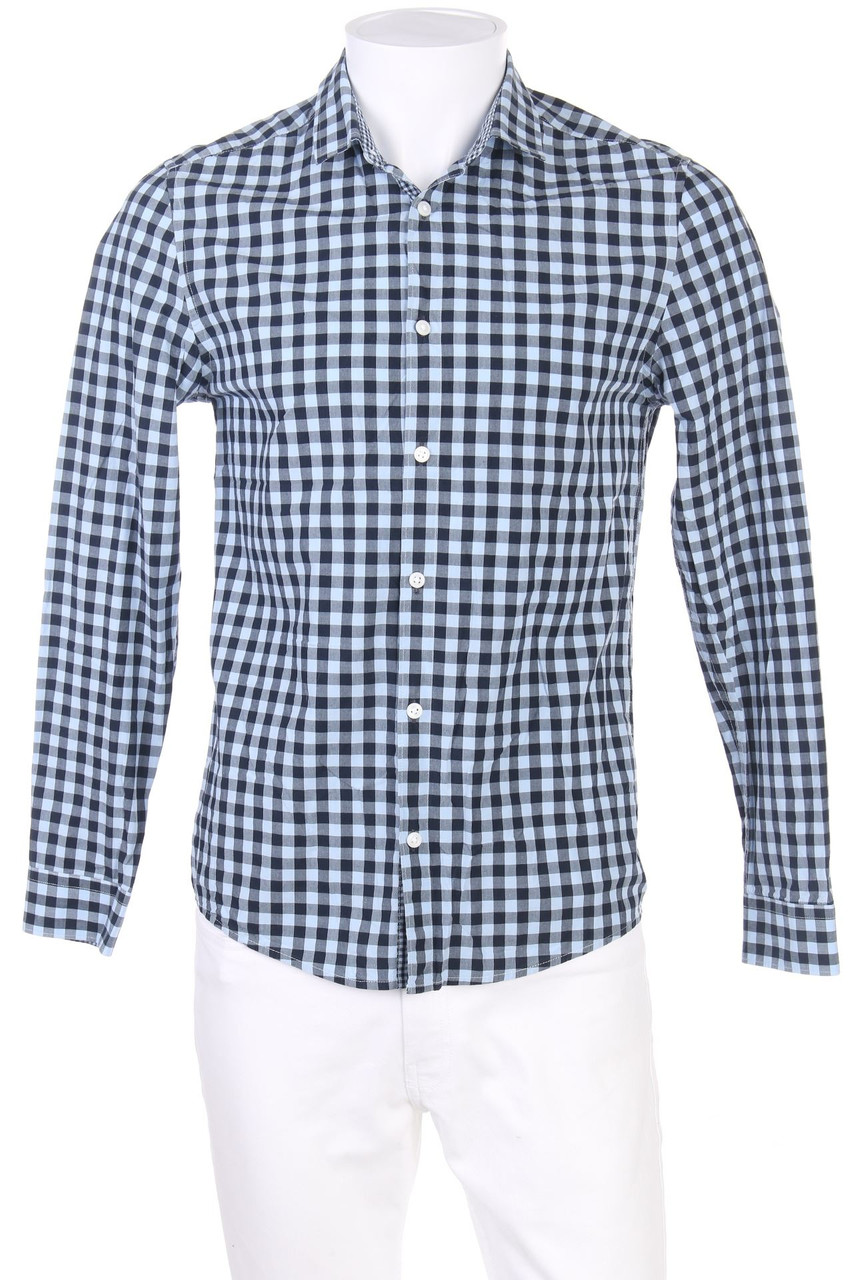 H&M - kariertes Hemd aus Baumwolle - S