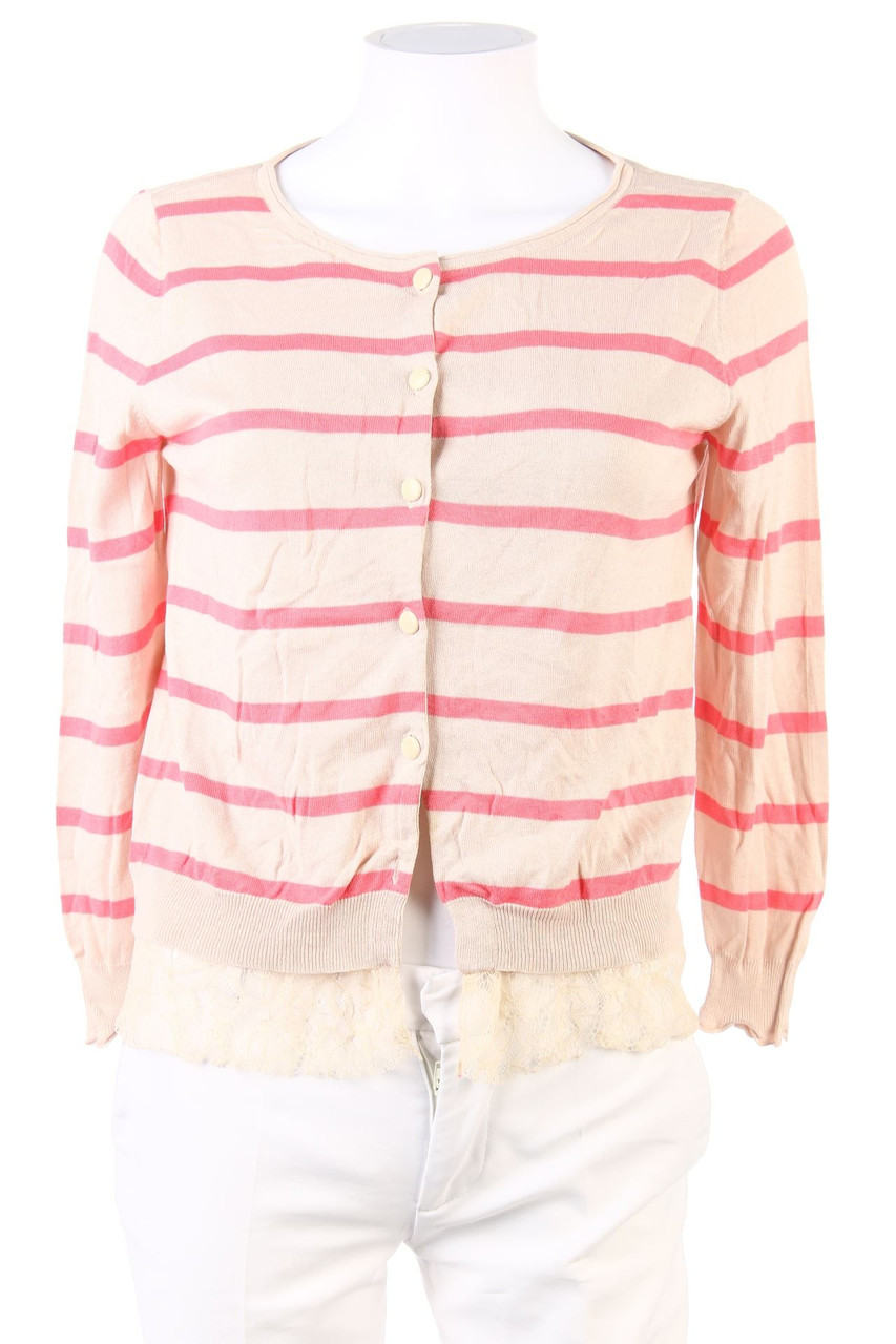 MARELLA sport - Cardigan mit Seide mit Spitze - M