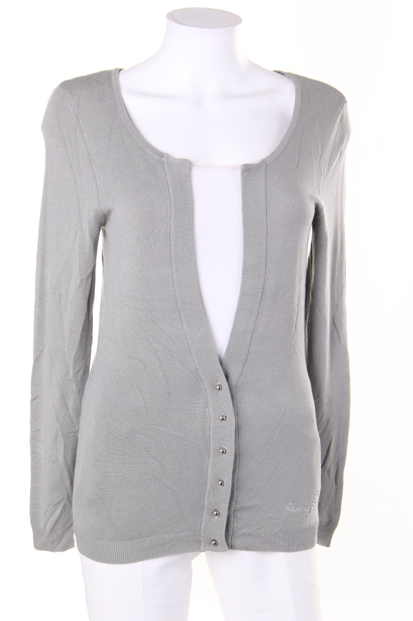GUESS by Marciano - Cardigan mit Schmuckstein-Applikation - D 38