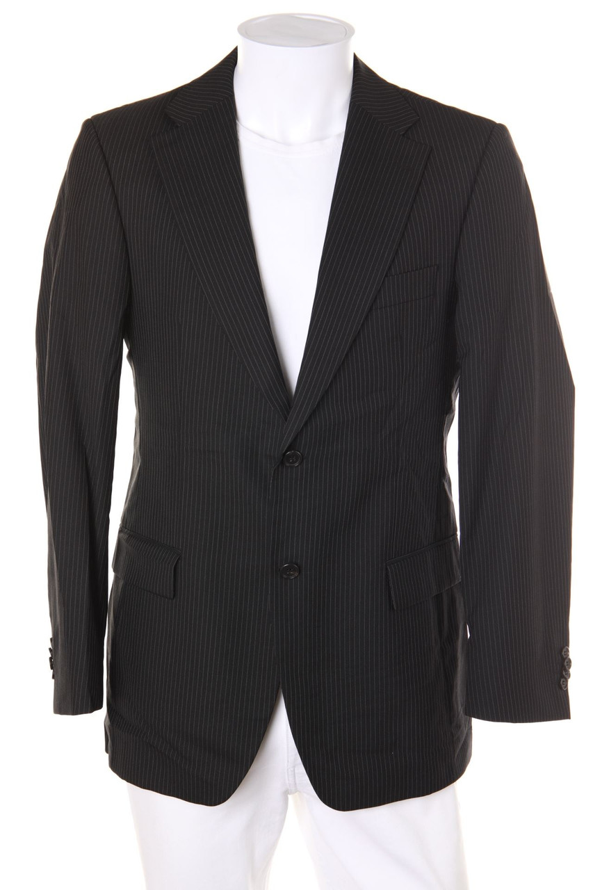 TOMMY HILFIGER TAILORED - Schurwoll-Sakko mit Nadelstreifen - 48