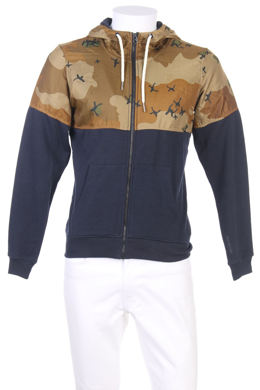 G-STAR RAW - Kapuzenjacke mit Logo-Applikation - S