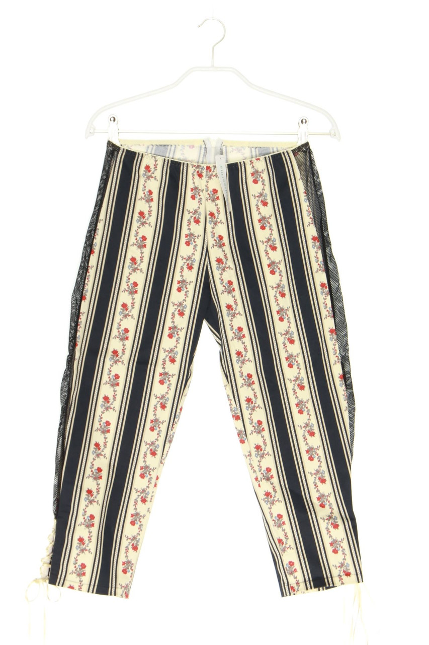 verdissima - Capri-Hose mit Mesh-Einsatz - D 36