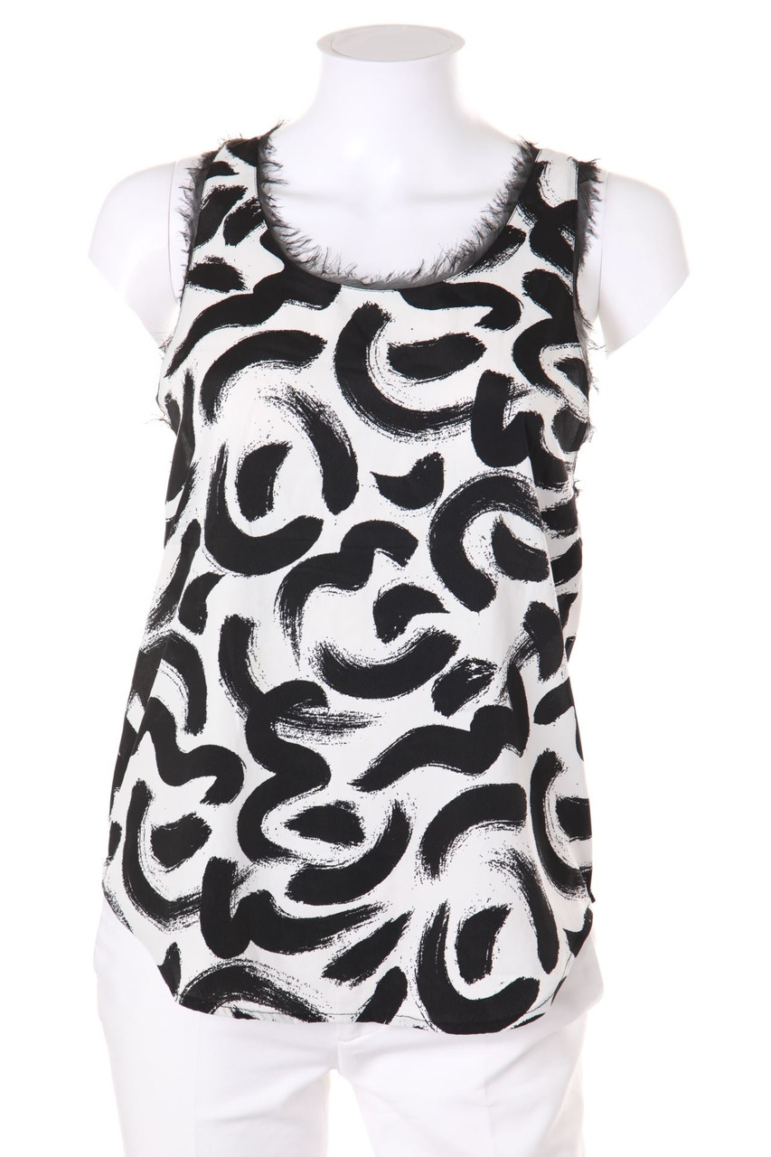 H&M - Blusentop mit Print - D 34