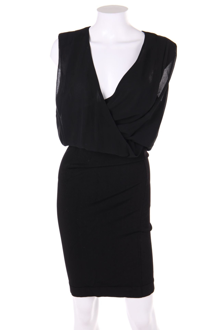 MARCIANO GUESS - Chiffon-Kleid in Wickel-Optik - D 38