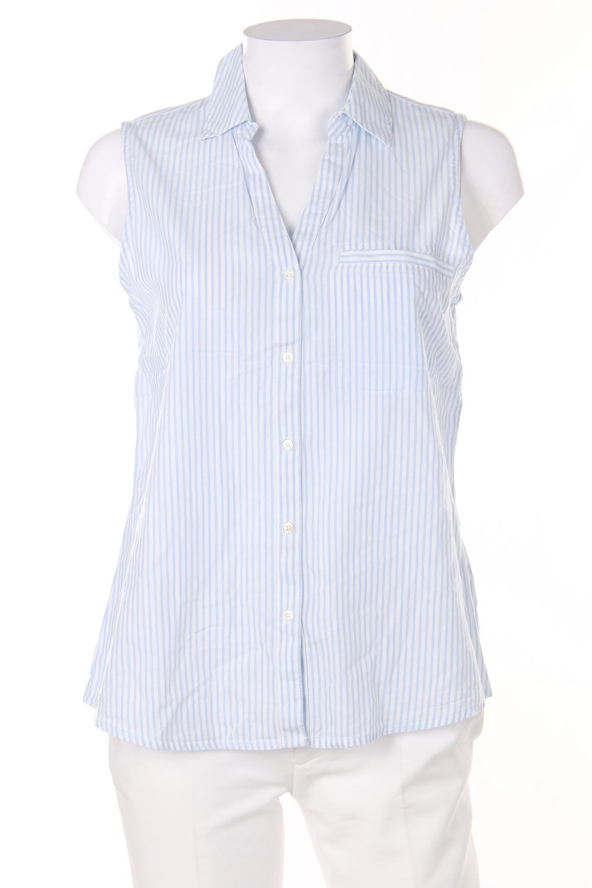 ESPRIT de corp - ärmellose Hemd-Bluse mit Streifen - S