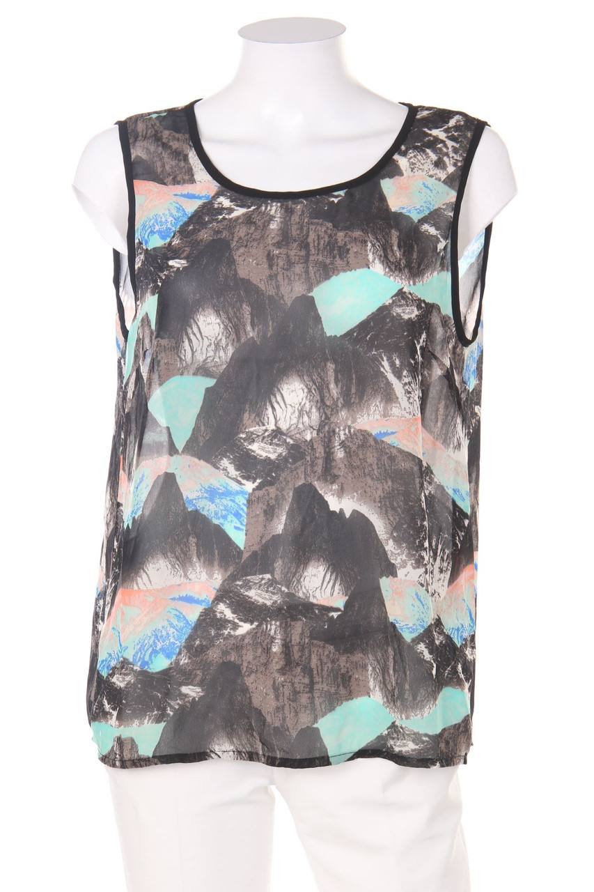 Ohne Label - Chiffon-Top - D 40-42