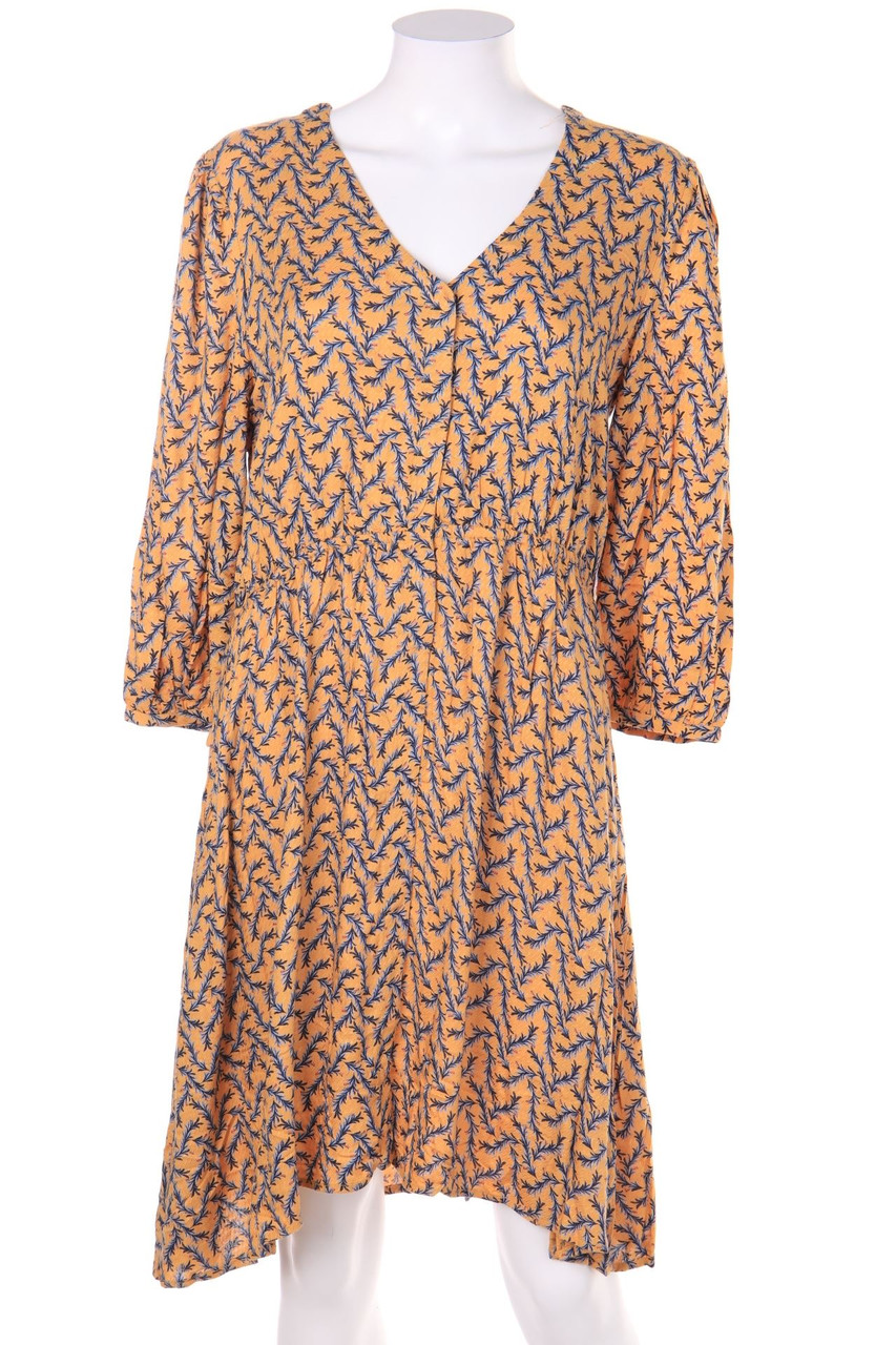 YAS - Blusenkleid mit floralem Muster - M