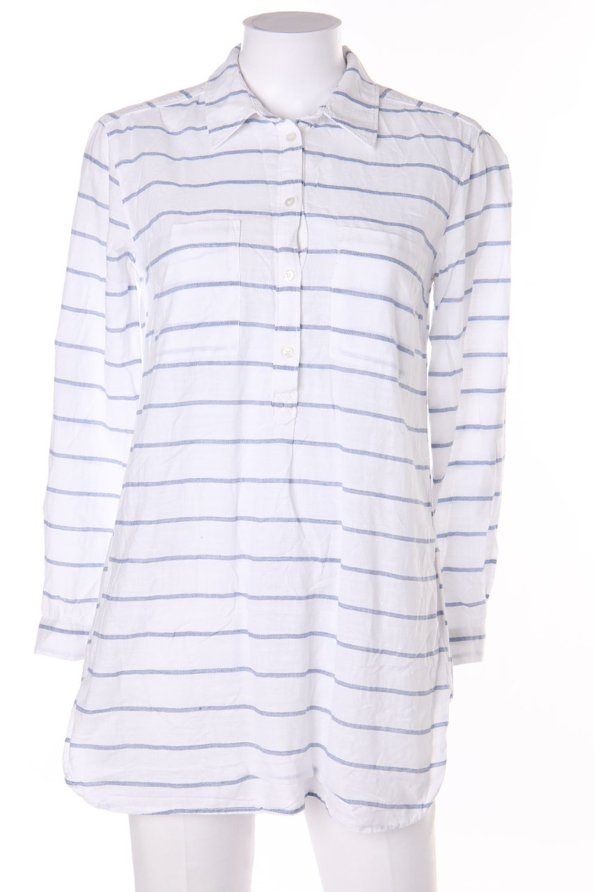 H&M LOGG - Long-Tunika-Bluse mit Krempel-Ärmeln - D 34