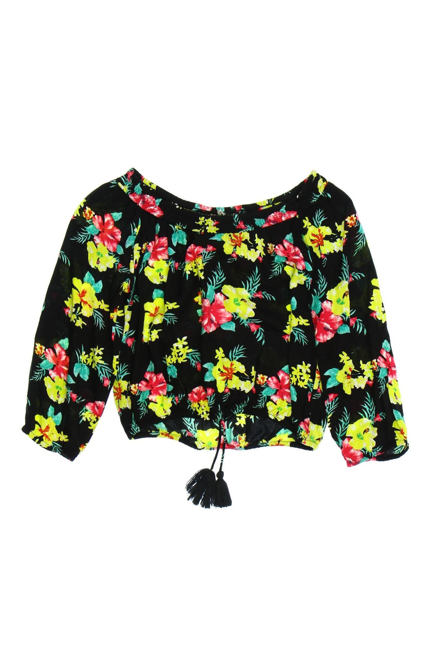 a punto - Bluse mit floralem Muster - 152