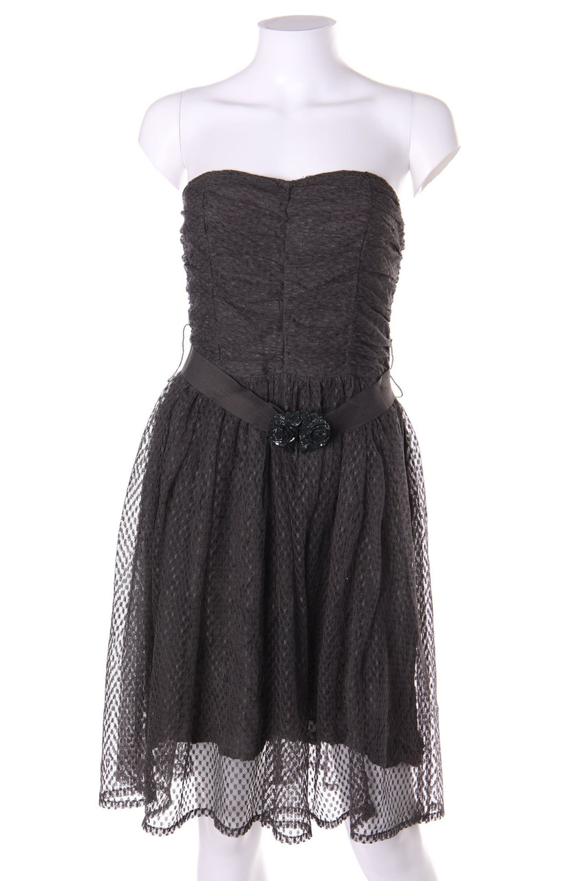 H&M DIVIDED - Kleid aus Spitze mit Gürtel - D 36