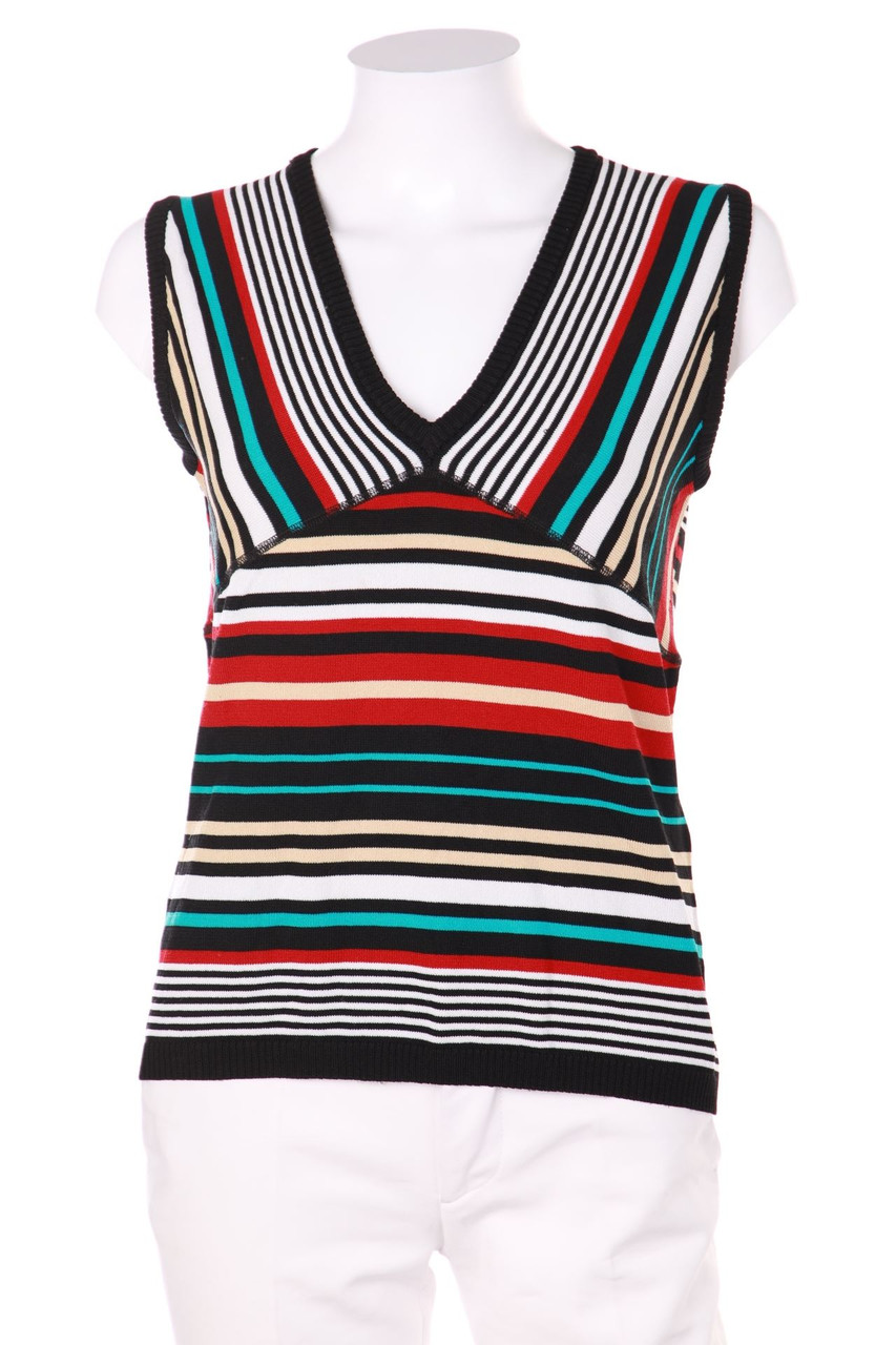 passport. - Strick-Top mit Streifen - M