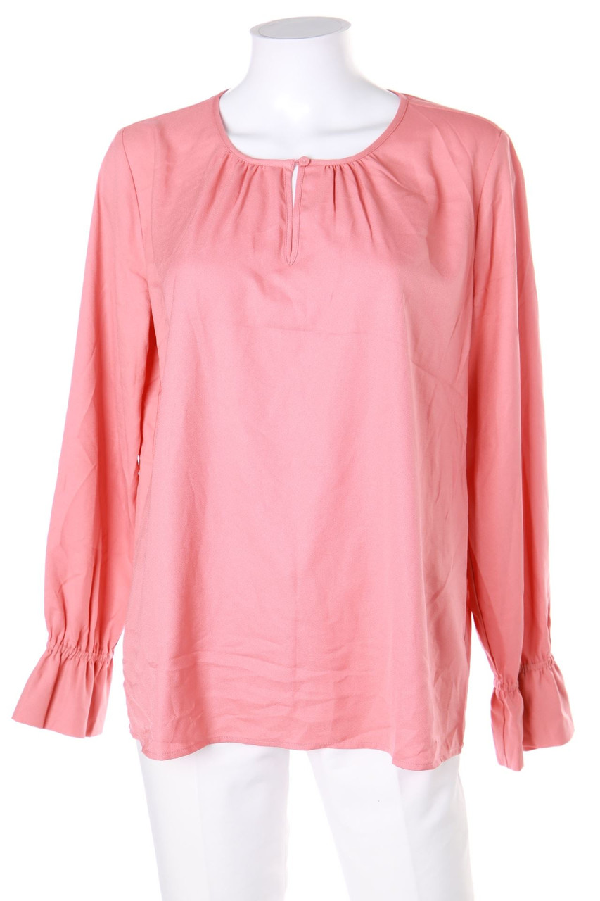 OPUS - Bluse aus Crêpe mit Gummizug - D 38