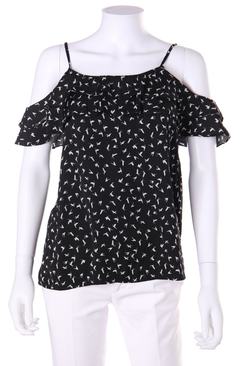 promod - Top im Layer Look mit Volants - S