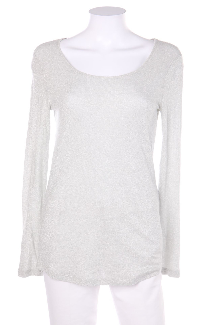 MARC AUREL - Glitzer-Strick-Pullover - D 36