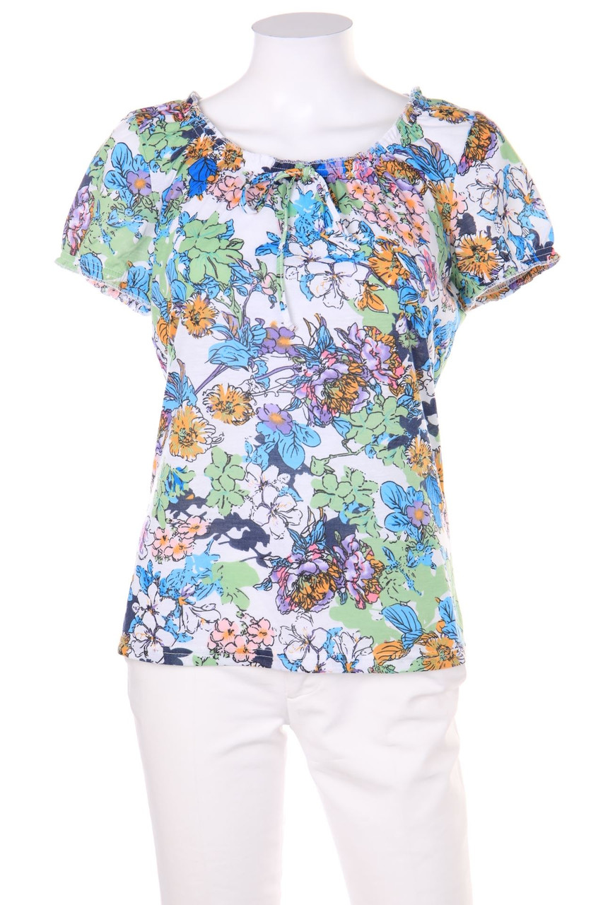 My Own - Kurzarm-Shirt mit floralem Muster - D 36