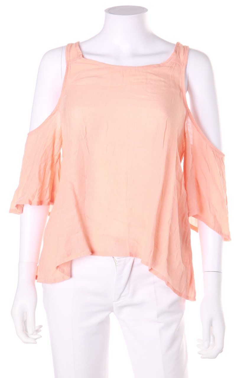 FB SISTER - Kurzarm-Bluse mit Cut-outs - M