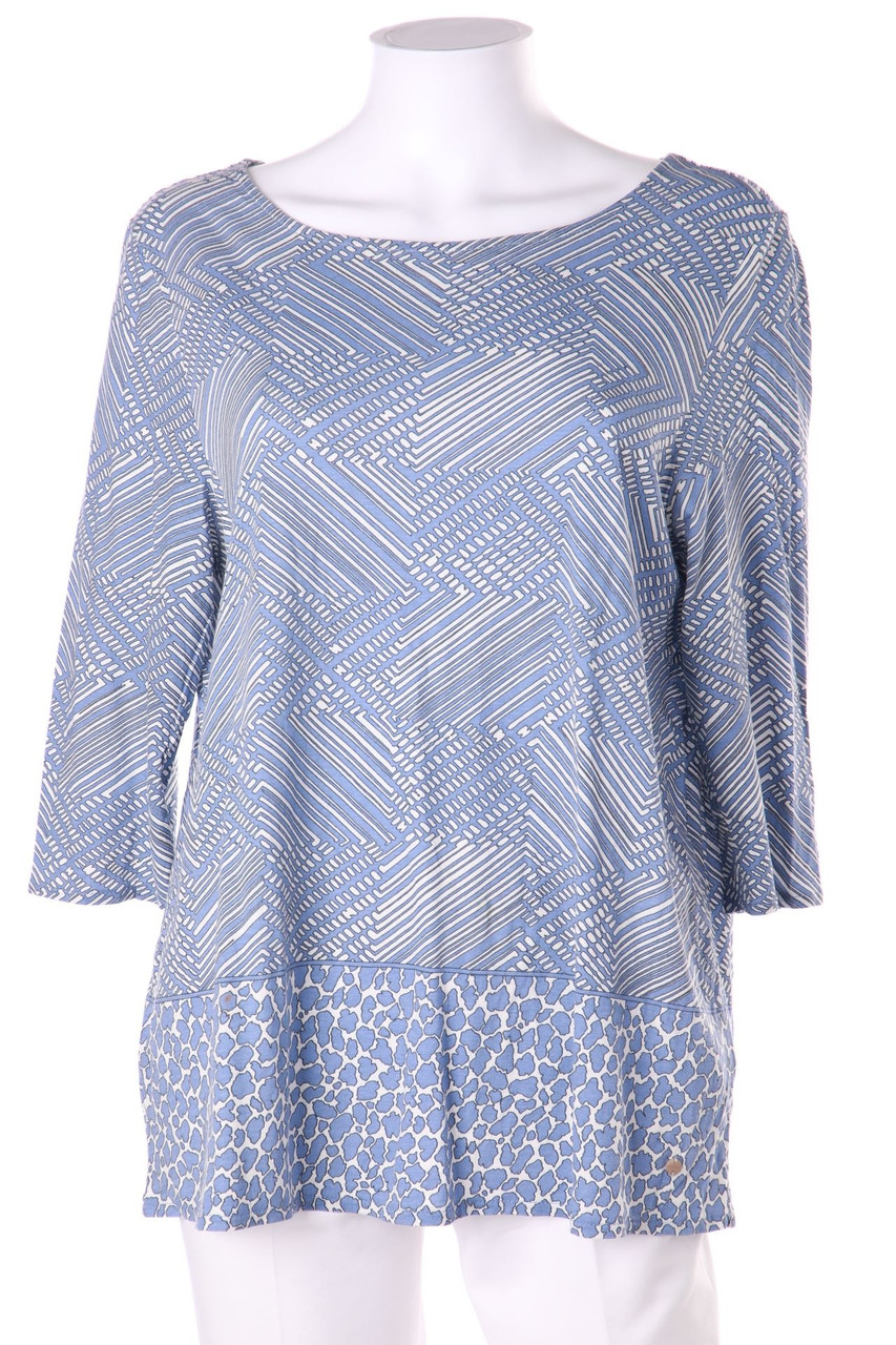 olsen - 3/4-Arm-Shirt mit Muster - D 42