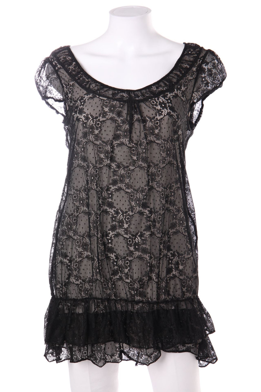 promod - Shirt aus Spitze mit Raffungen - L