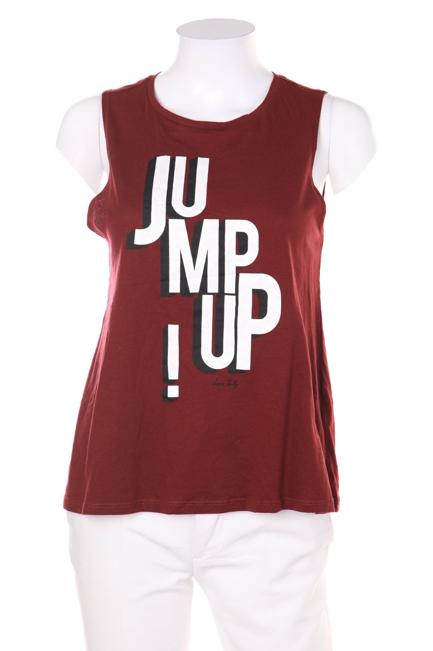 TALLY WEiJL - Shirt aus Baumwolle mit Statement-Print - S