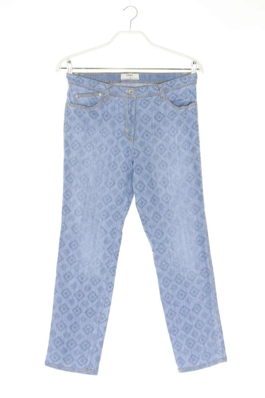 BRAX FEEL GOOD - Straight Cut Jeans mit Print - D 40
