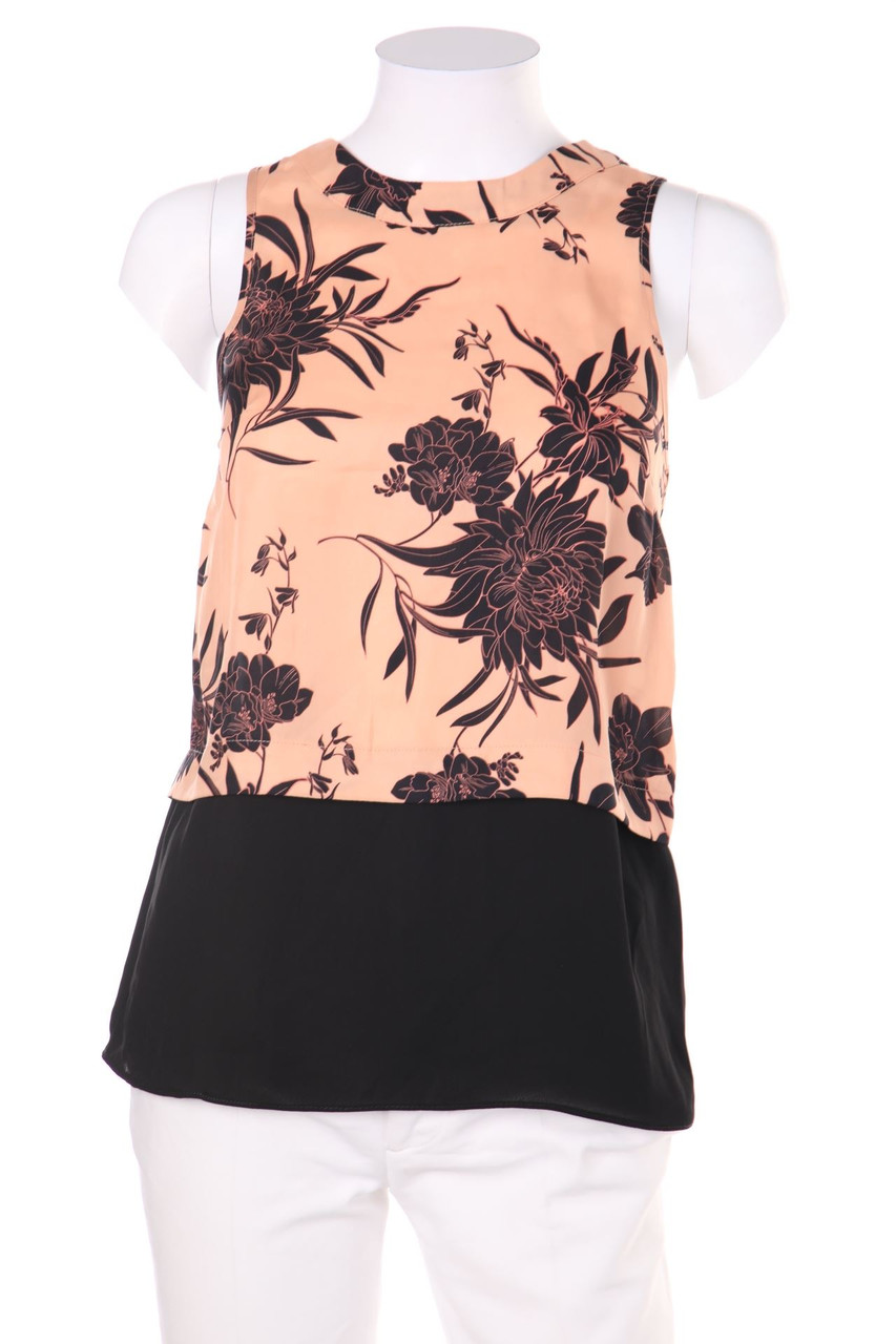 RIVER ISLAND - Blusentop im Layer Look mit Blumen-Print - D 32