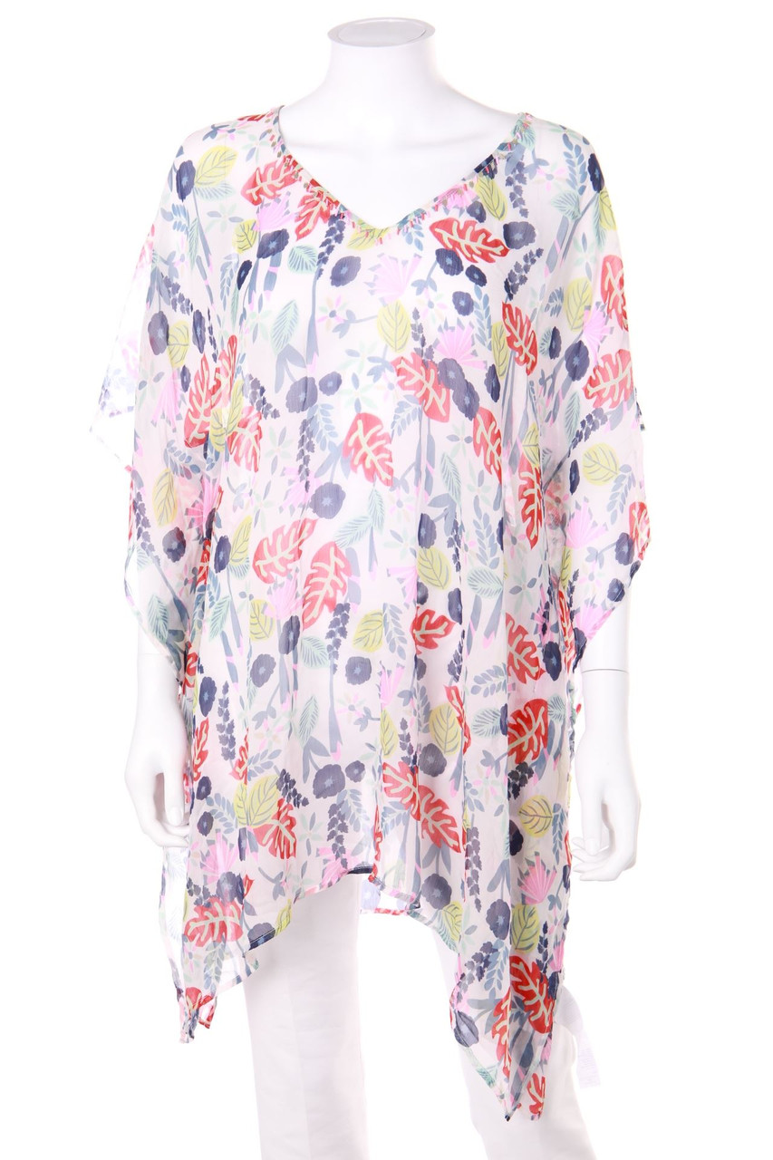 s.Oliver - Chiffon-Kleid mit Perlen - ONE SIZE