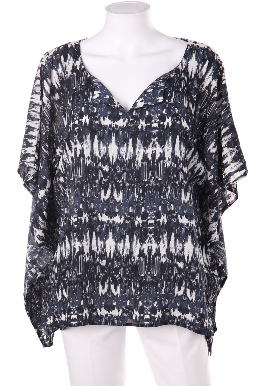 TOM TAILOR Denim - Oversize-Bluse mit Print mit Muster - M