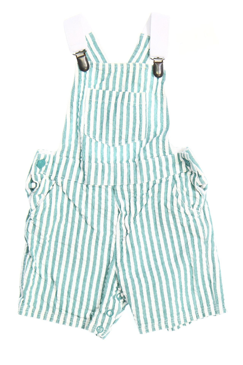 Natalys - Streifen-Latzhose mit Gummizug - 86