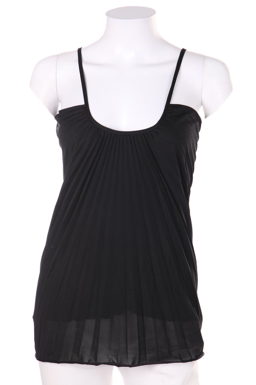 TOM TAILOR Denim - Blusentop mit Falten - XS