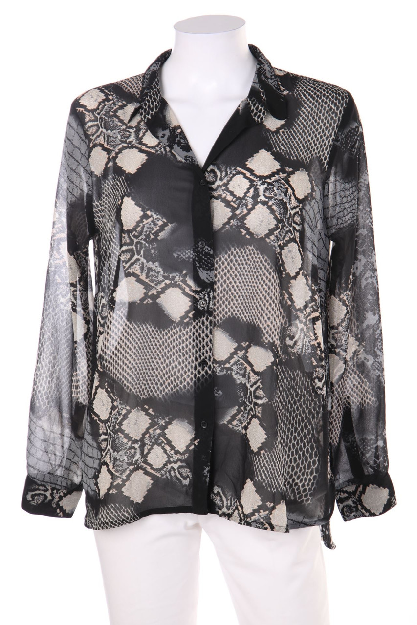 VERO MODA - Hemd-Bluse mit Animal-Print - S