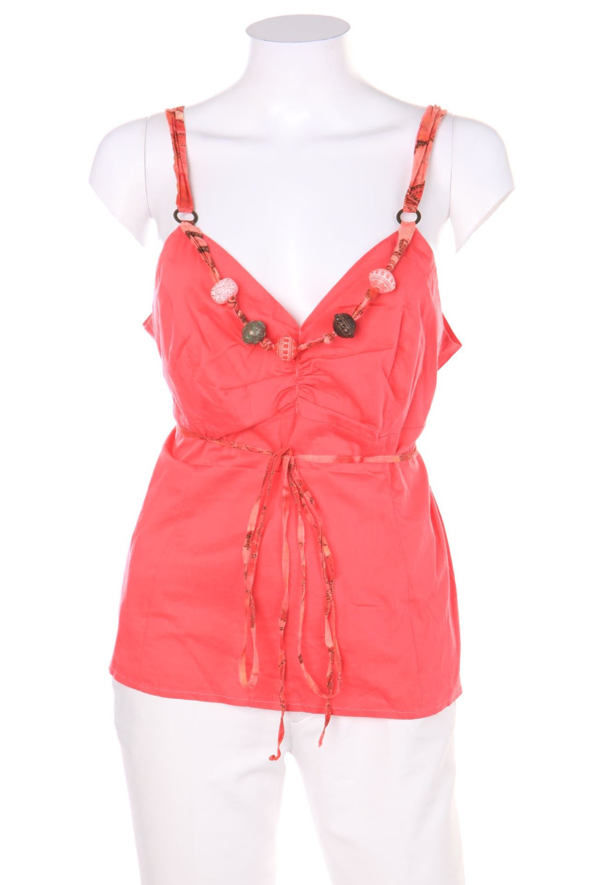 JONES - Träger-Blusentop aus Baumwoll-Mix - D 42