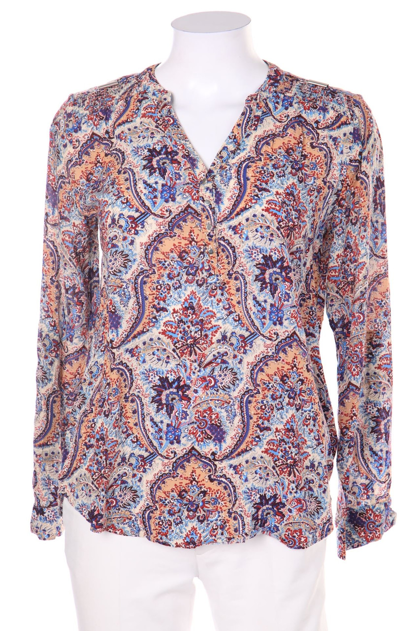 ESPRIT - Bluse aus Viskose mit Muster - D 36