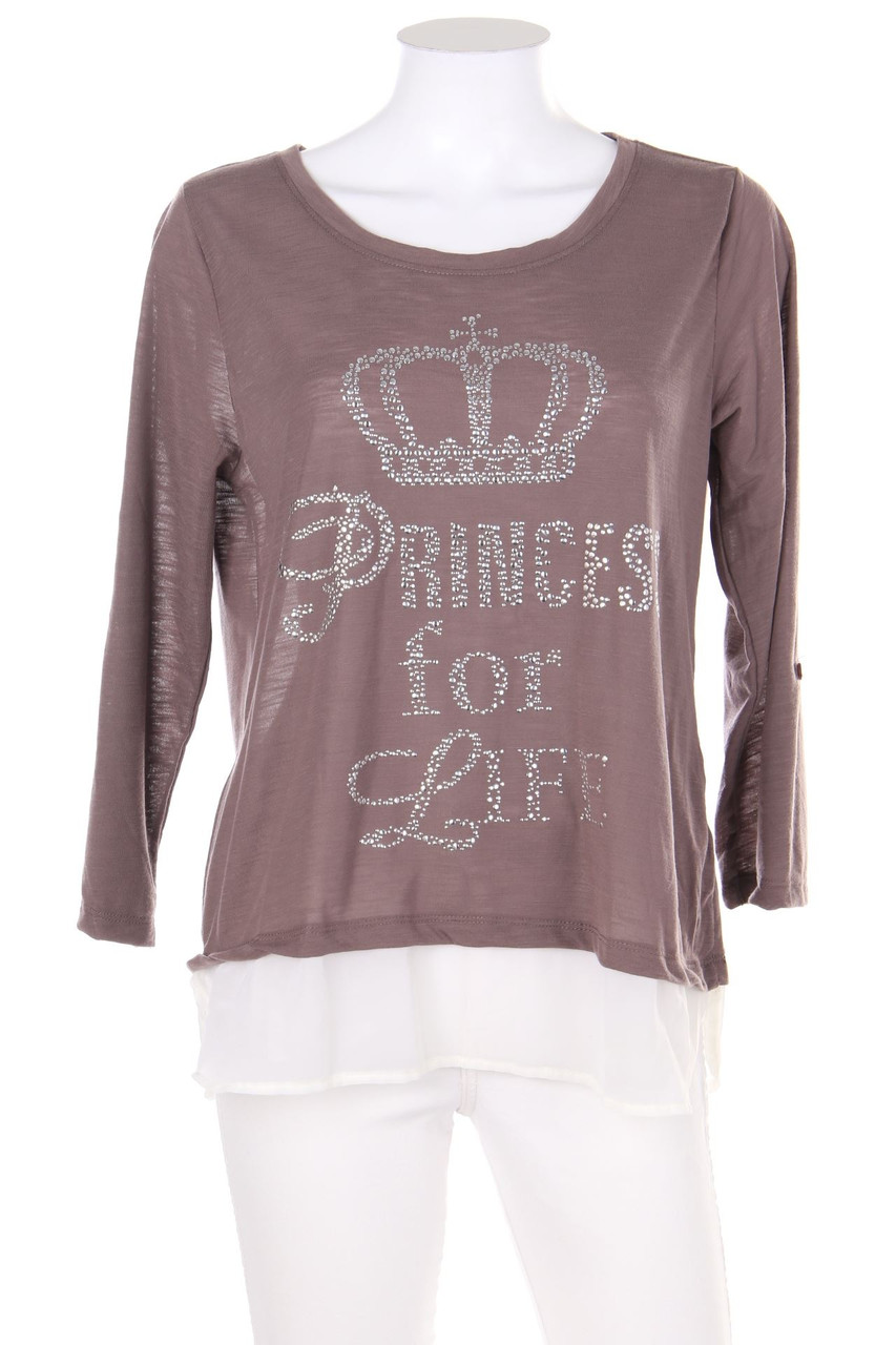 Ohne Label - T-Shirt im Layer Look - D 40