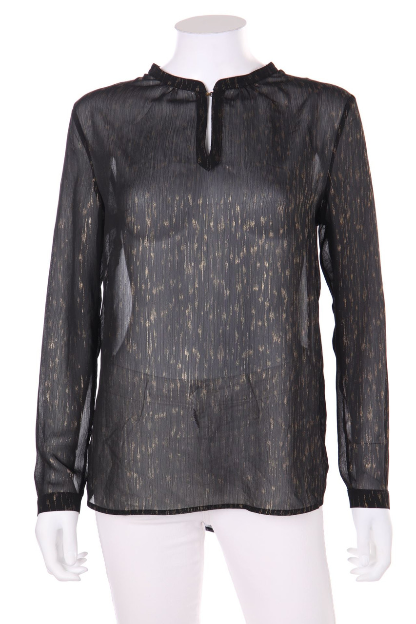 ESPRIT de corp - Glitzer-Bluse mit Muster - M