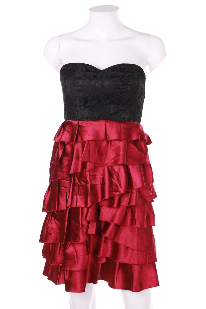 FSBN - Abendkleid im Layer Look mit Spitze - S