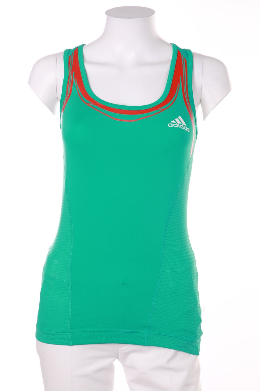 adidas - Sport Top mit Logo-Print - XXS