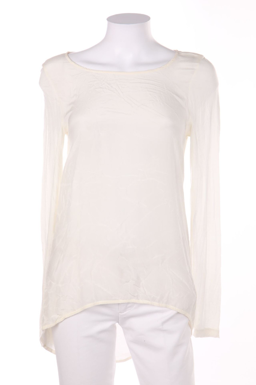 HALLHUBER - Long-Bluse aus Seiden-Mischung - S