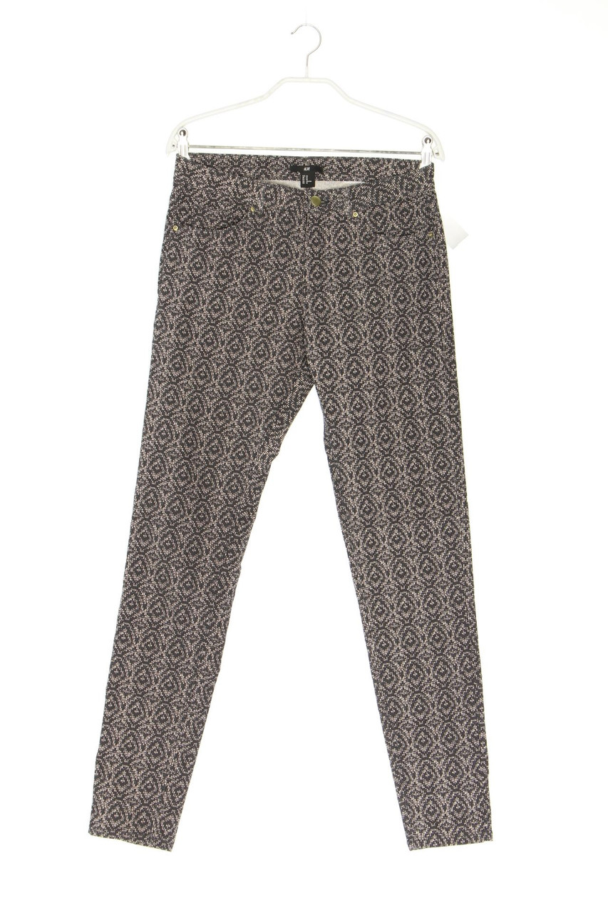 H&M - Skinny-Hose mit Print - D 40