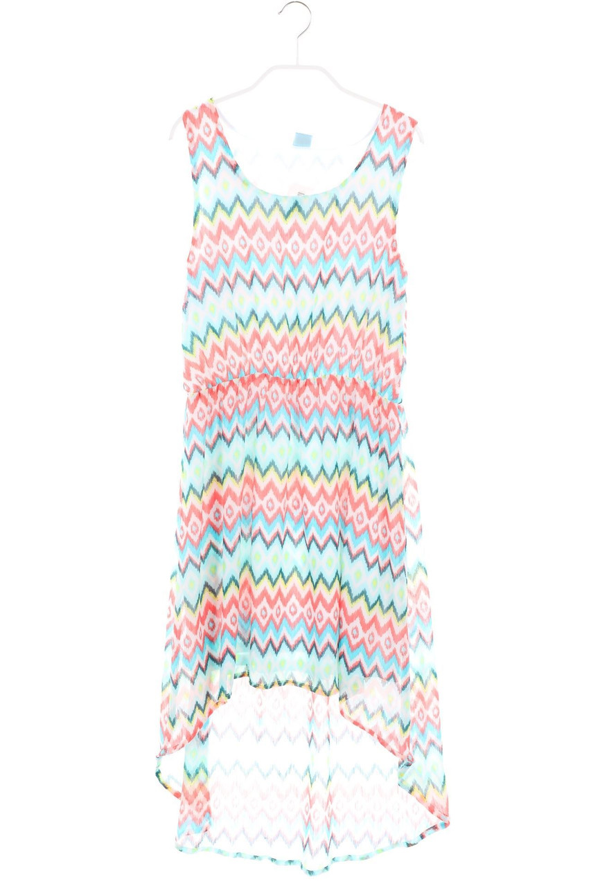 Y.F.K. - Vokuhila-Kleid mit Ethno-Print - 170