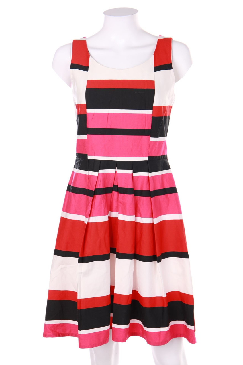 ashley brooke - Kleid aus Baumwoll-Mix mit Streifen - D 36