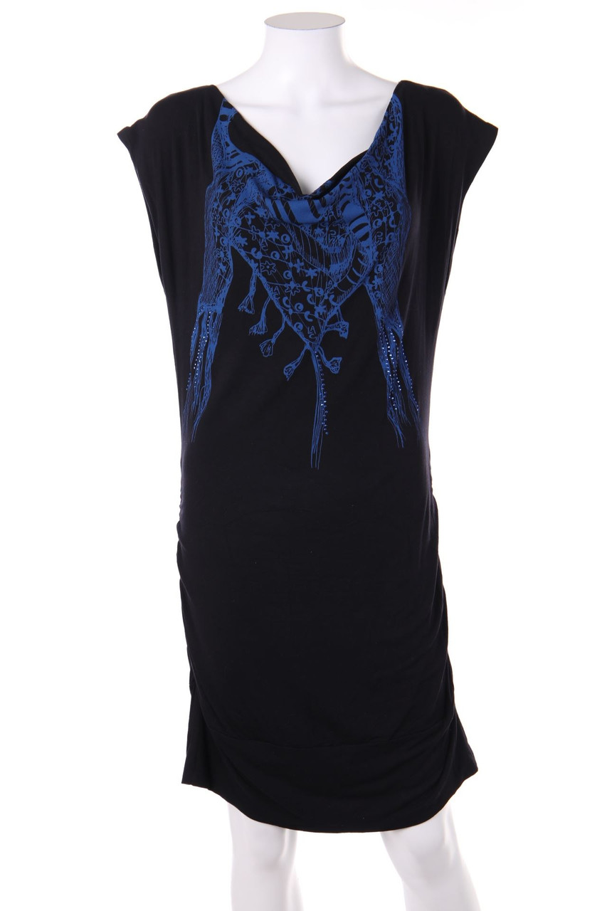 JONES - Kleid mit Wasserfall-Ausschnitt - D 42